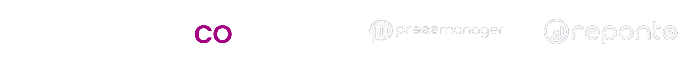 mLabs, Coaktion, Press Manager e Reponto
